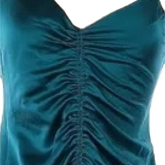 Jason Wu Semi-formal Strappy Slip Dress in Teal - Picture 7 of 8